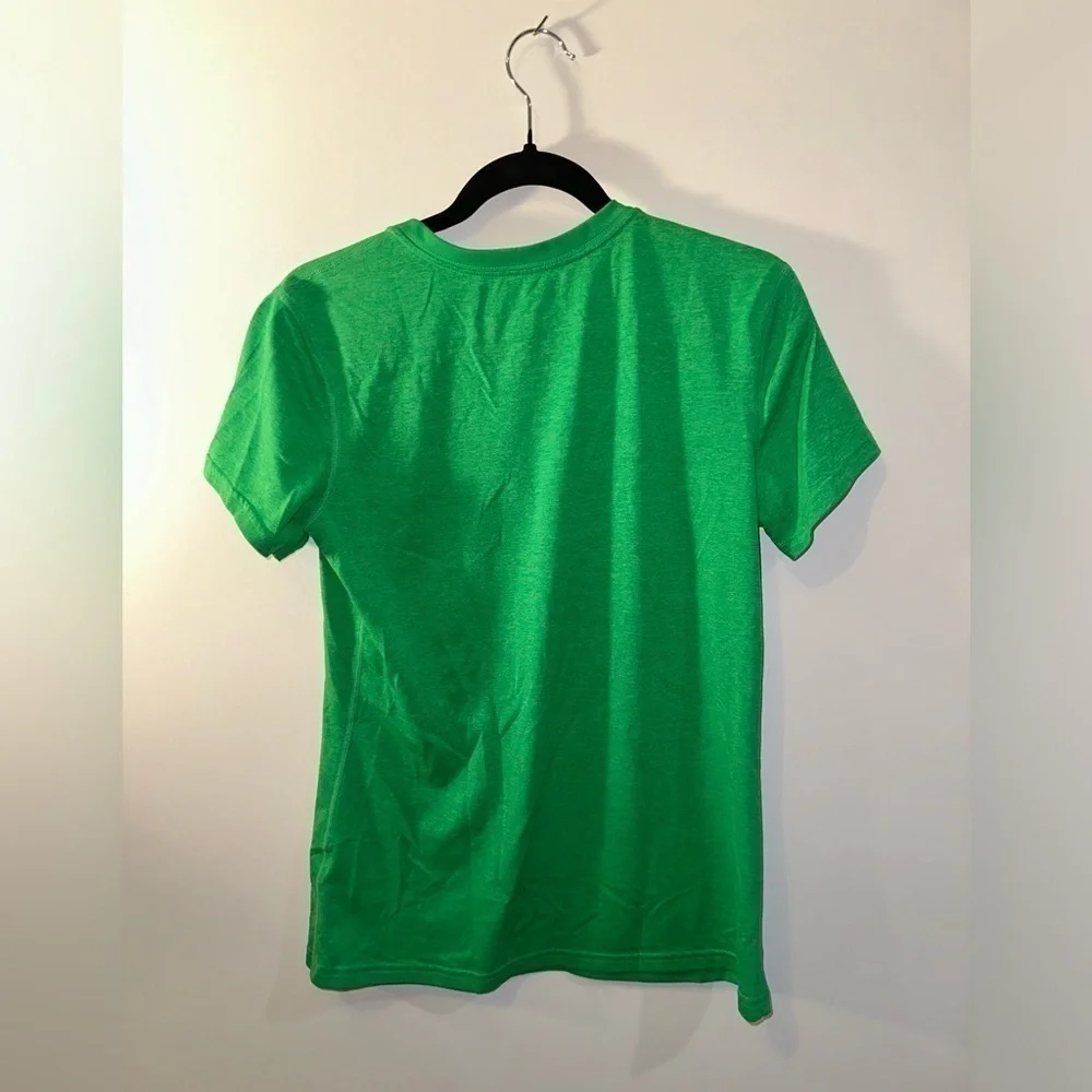 Nike Dri-FIT Women’s Green V-Neck Tee (Size M)